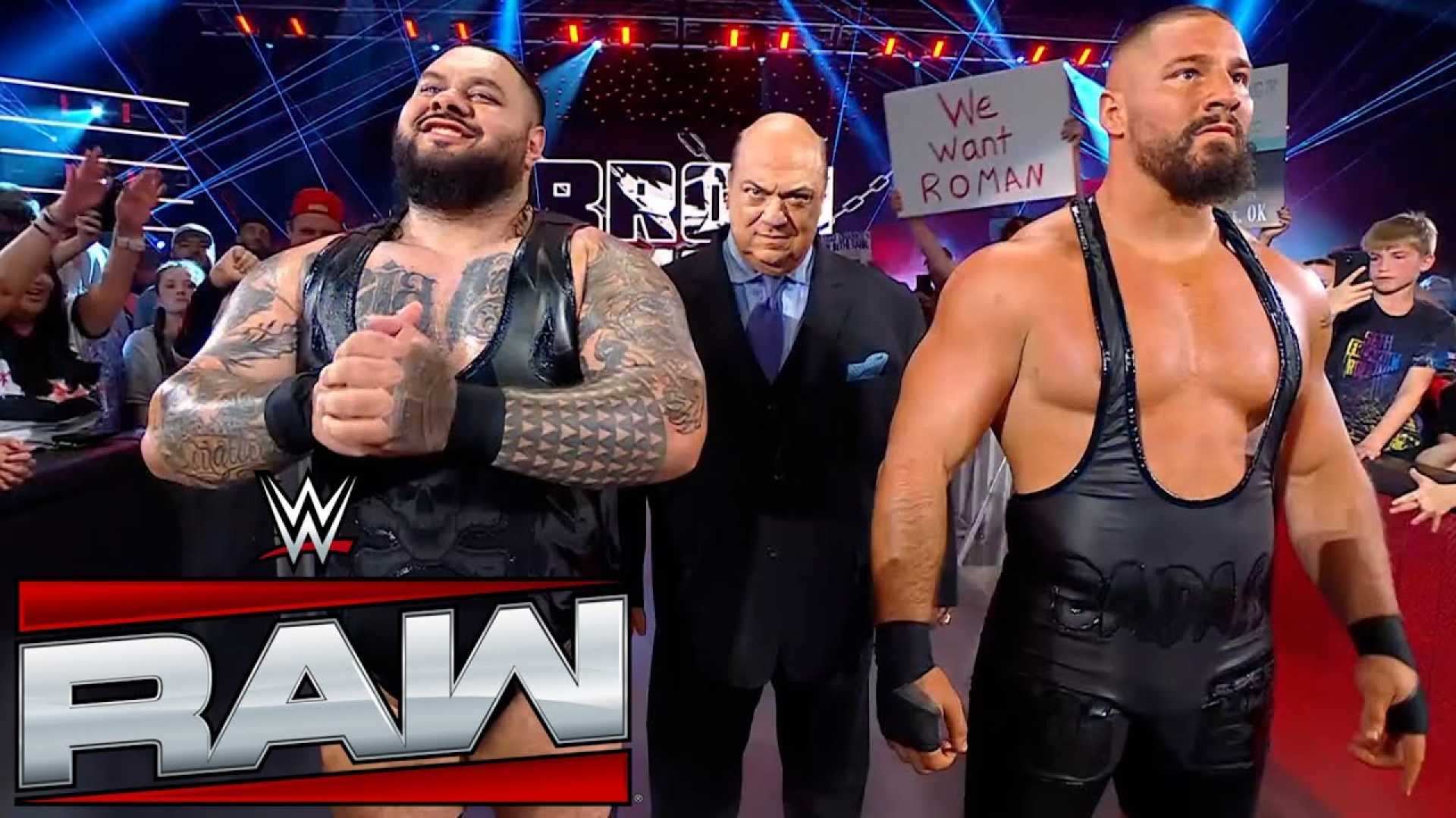 Paul Heyman Bronson Reed Wwe