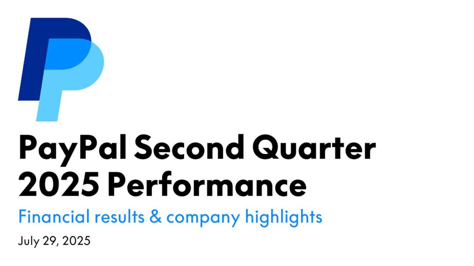 Paypal Q2 2025 Earnings Results