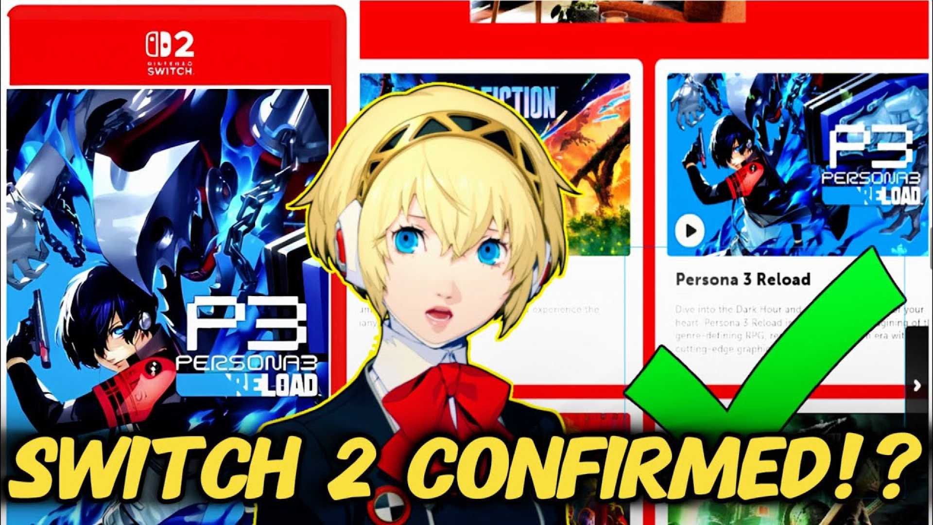 Persona 3 Reload Nintendo Switch 2 Announcement