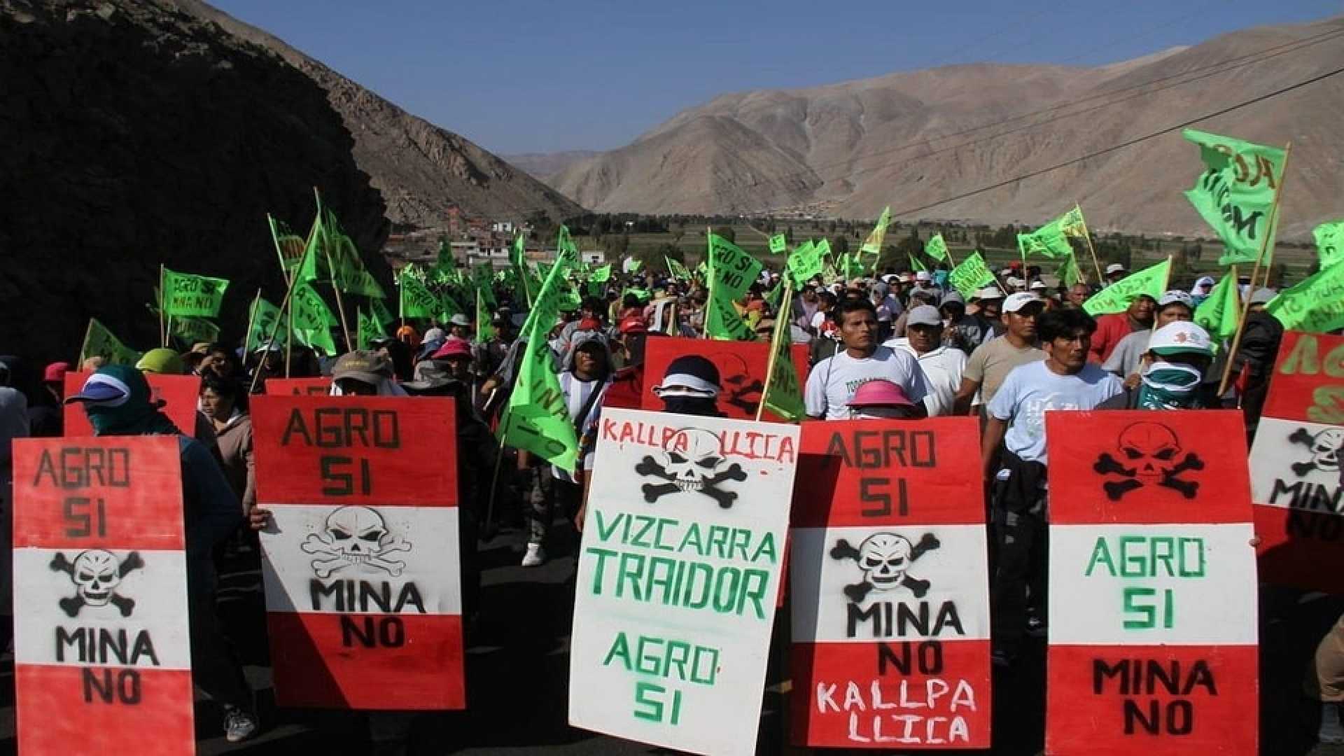 Peru Mining Projects Protest