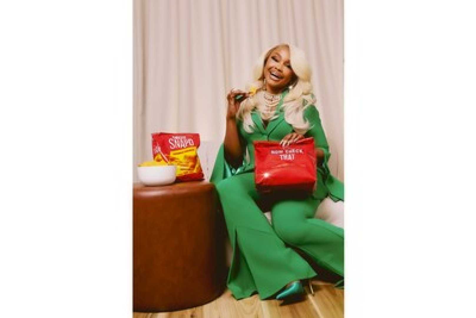 Phaedra Parks Cheez It Snap’d Snacks