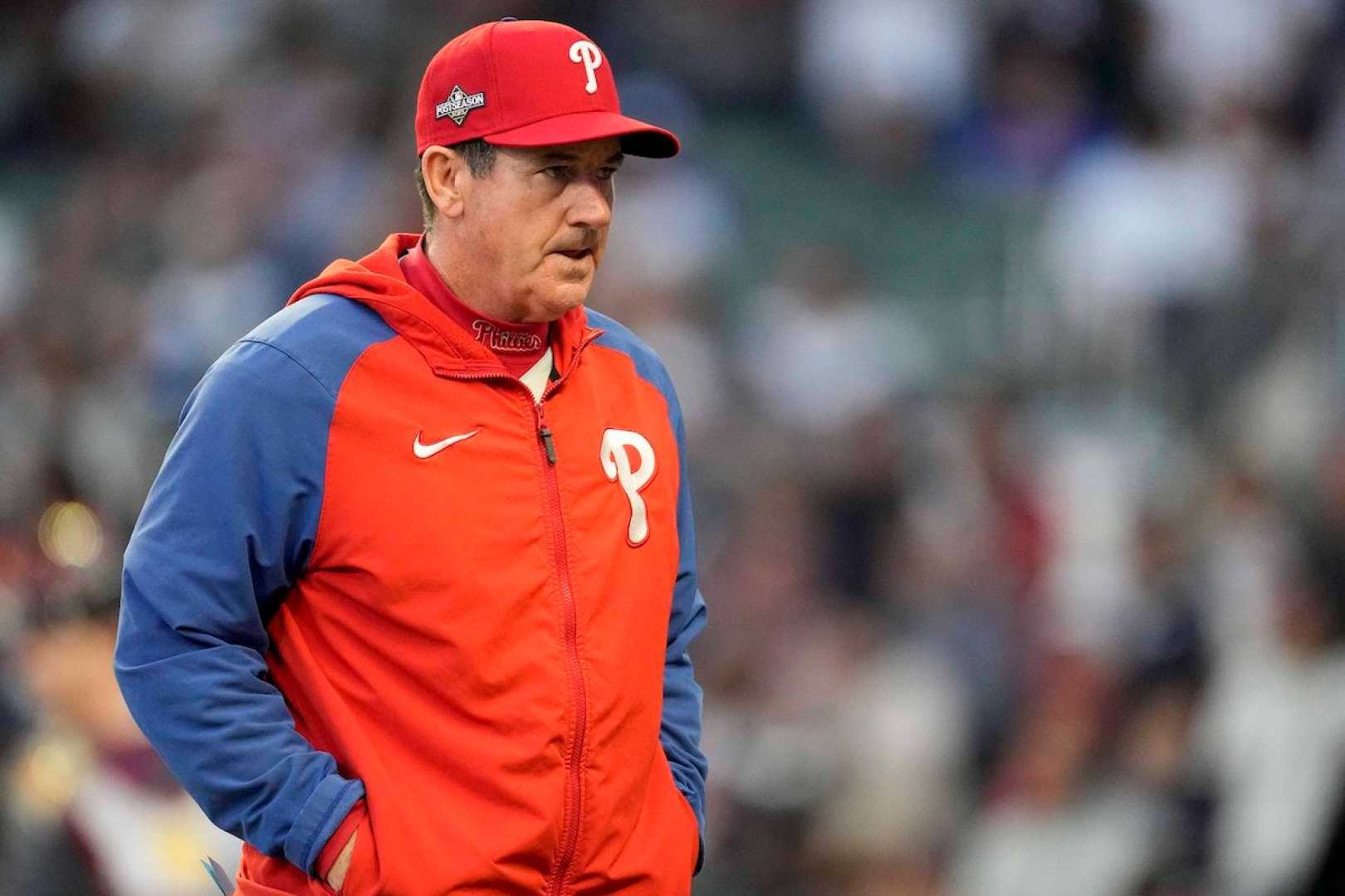 Philadelphia Phillies Baseball Manager Rob Thomson