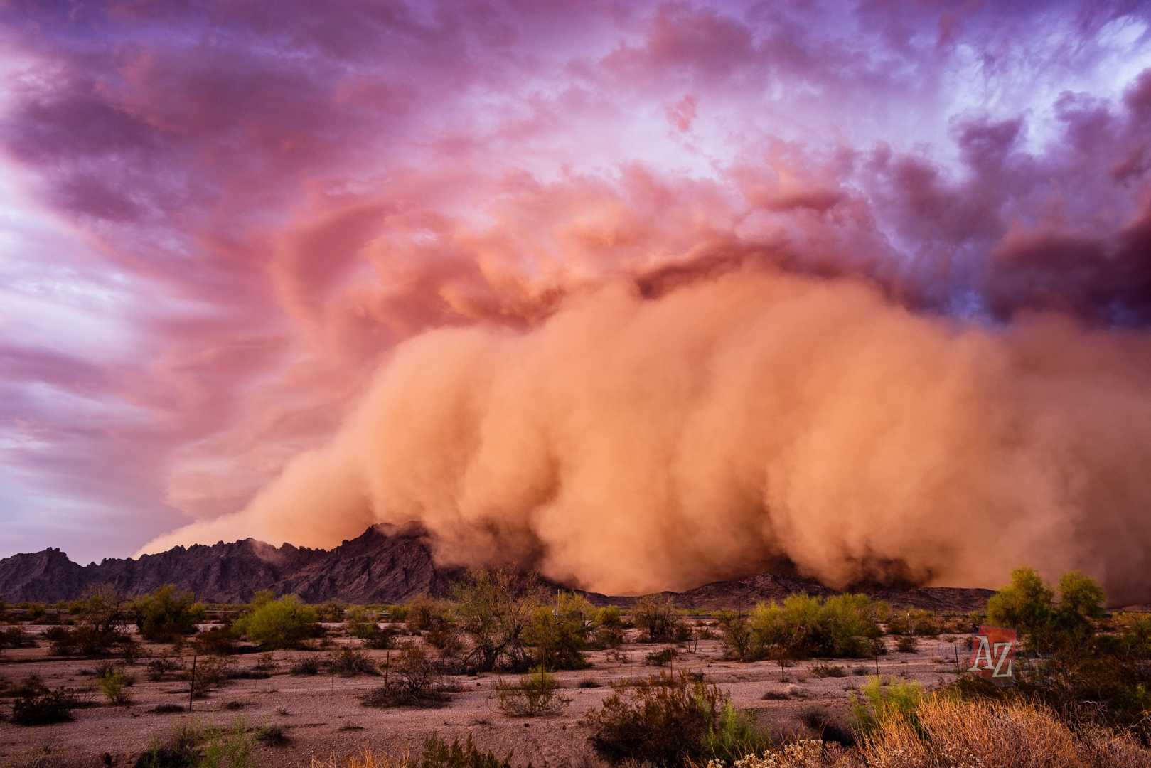 Phoenix Extreme Heat Monsoon Storms
