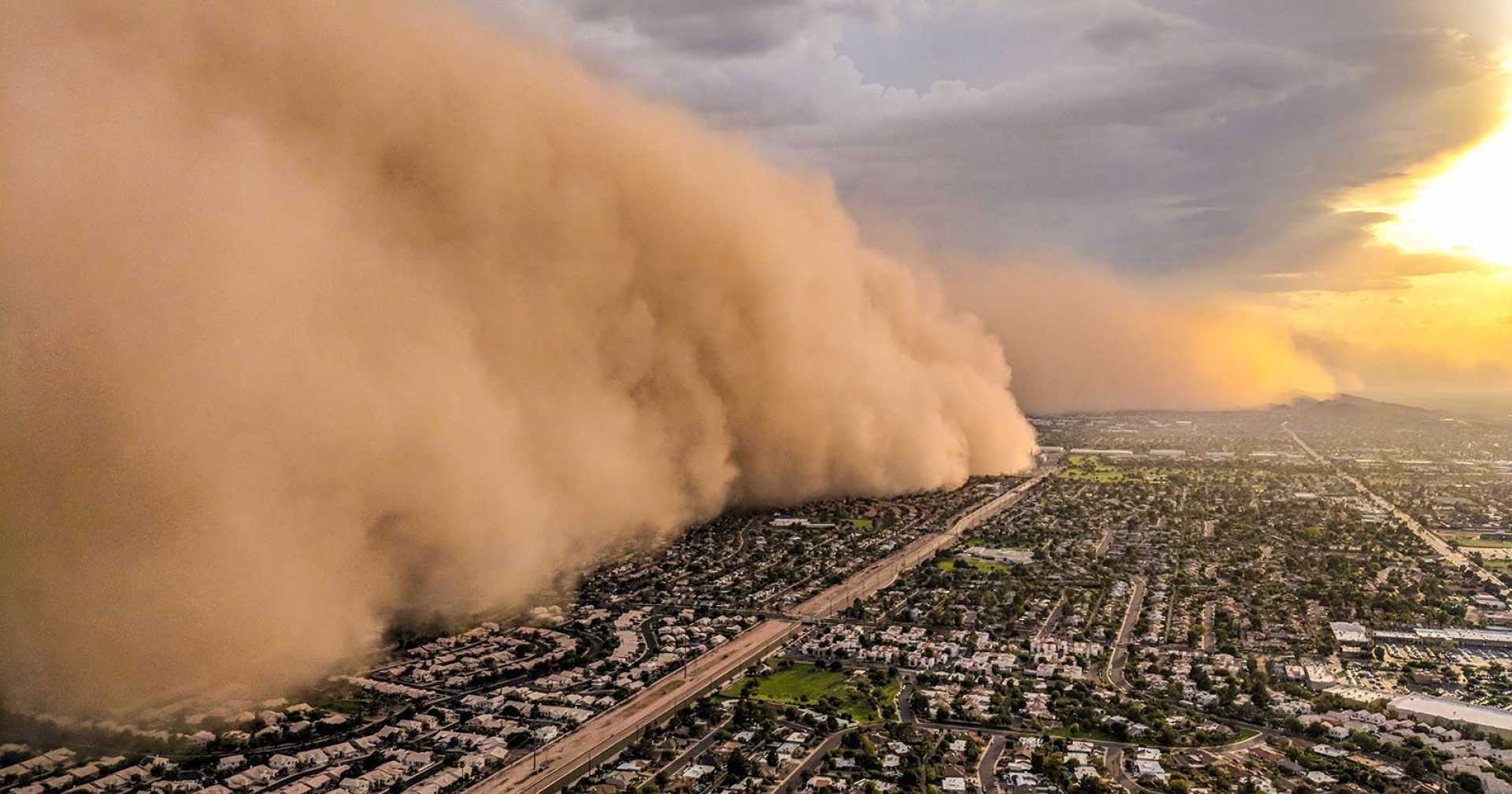 Phoenix Monsoon Storm Dust