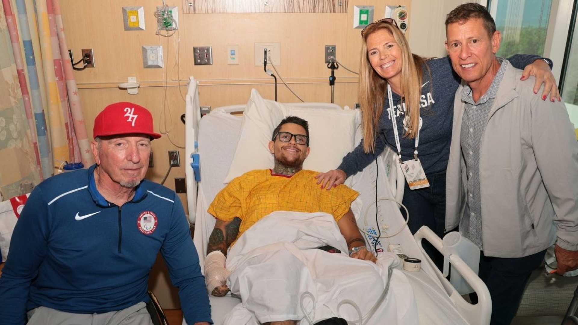 Picabo Street Tim Daggett David Kiley Hospital Visit