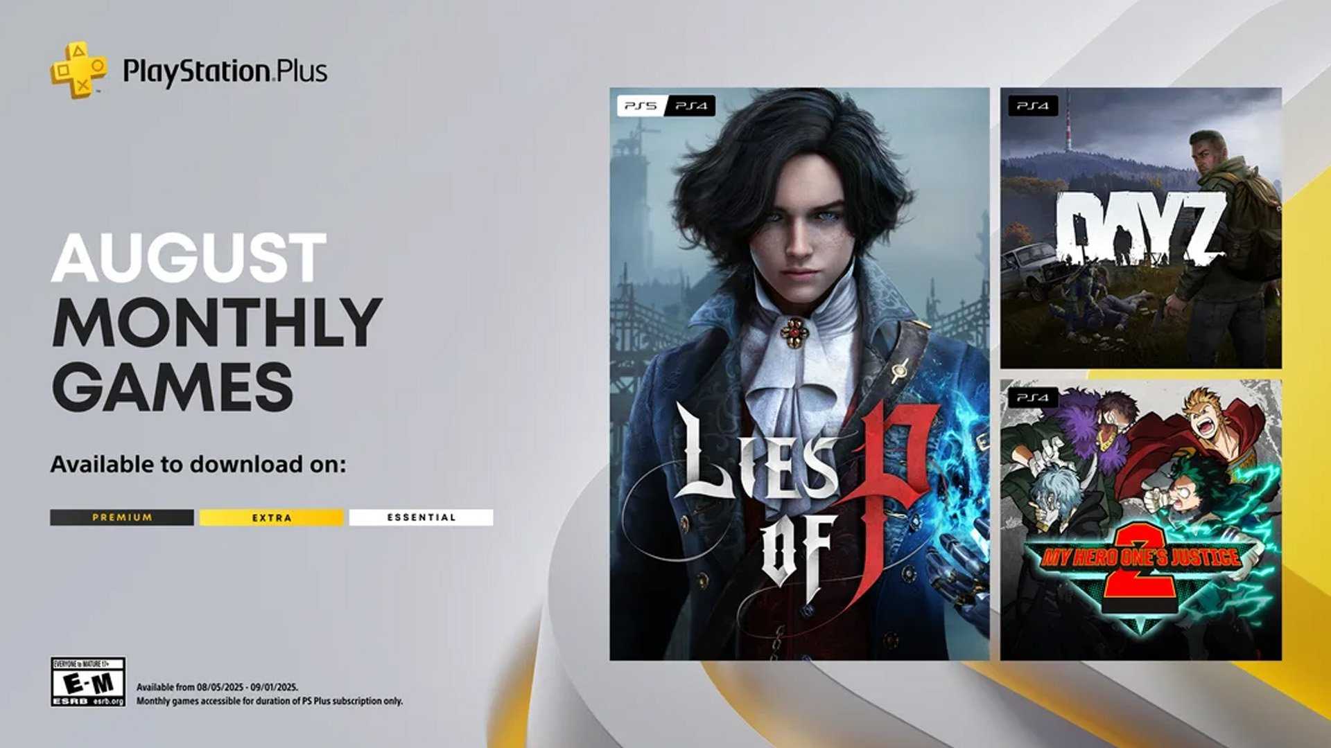 Playstation Plus August 2025 Games