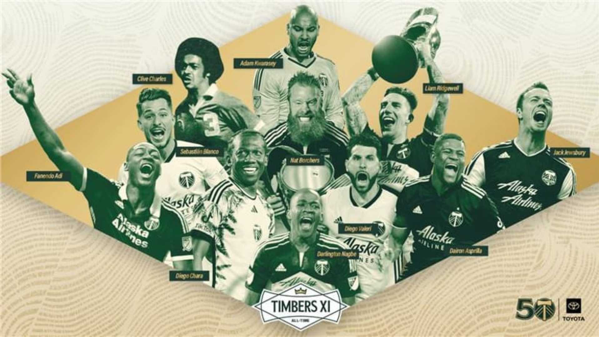Portland Timbers 50th Anniversary Match