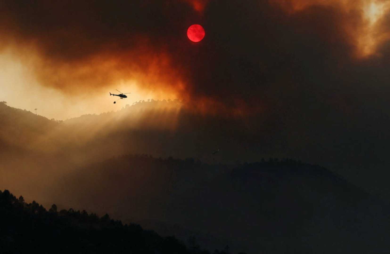Portugal Spain Wildfires July 2025