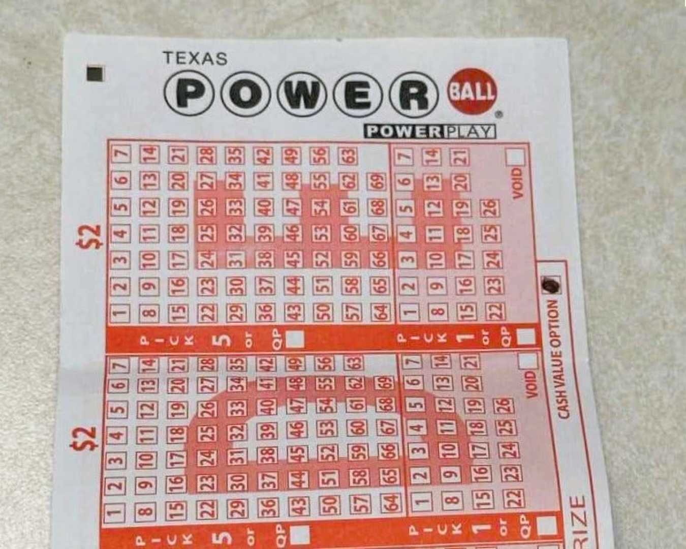 Powerball Lottery Drawing Texas