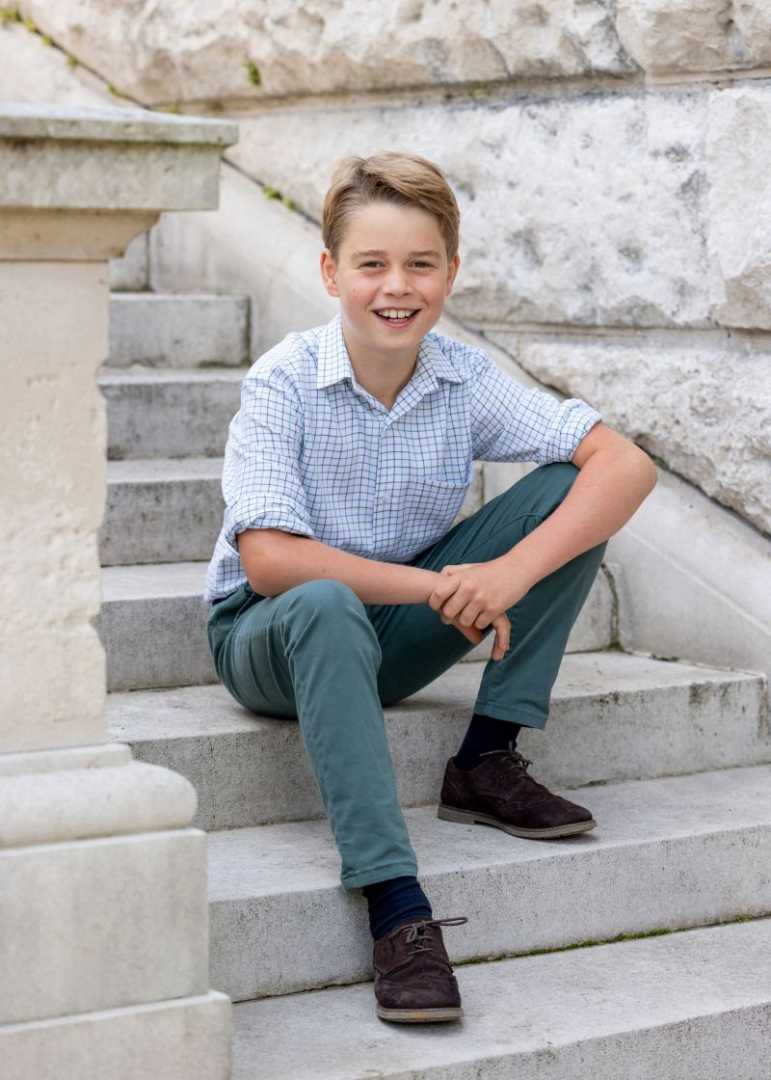 Prince George Birthday Photo