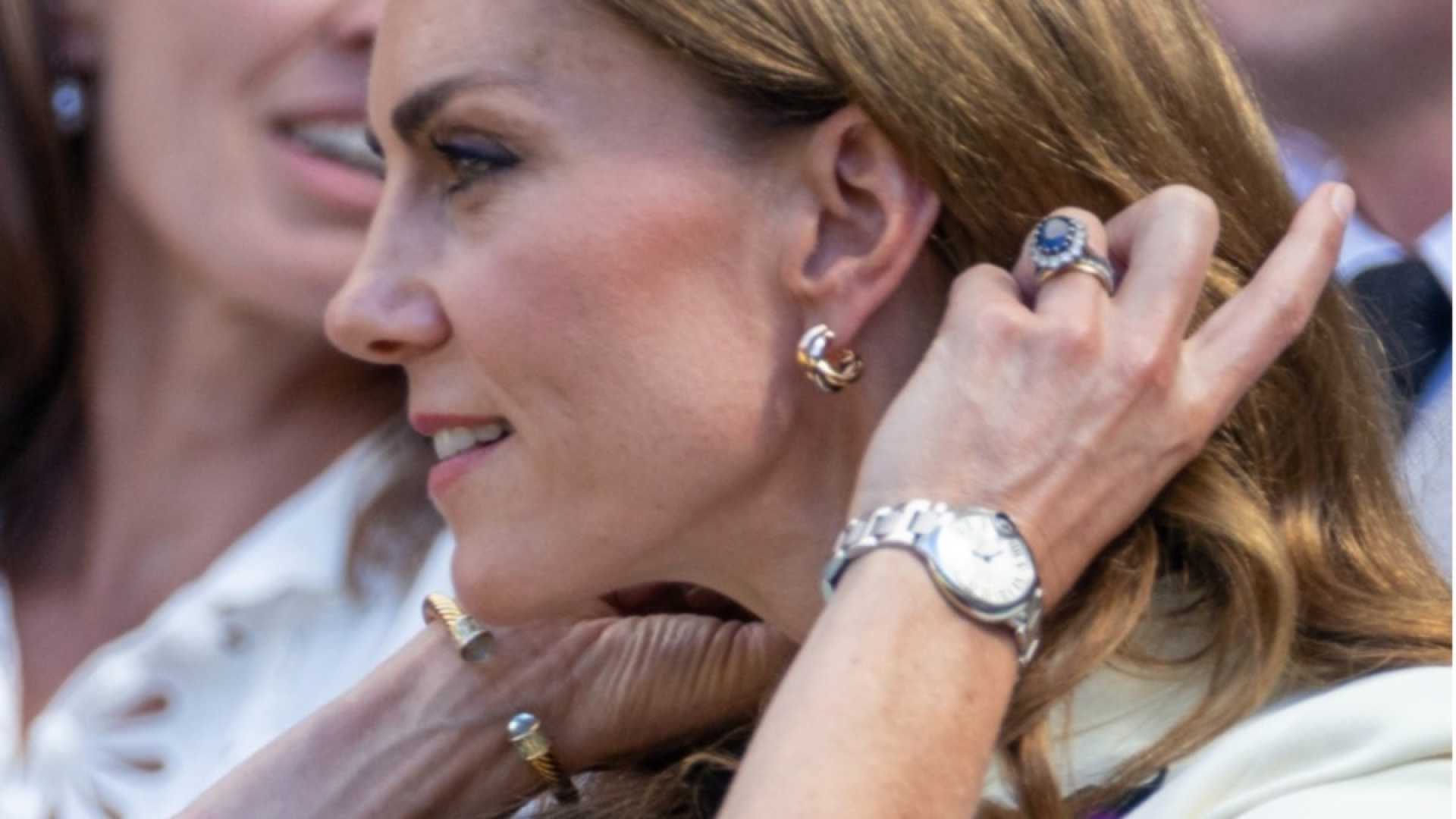 Princess Kate Wimbledon Jewelry Engagement Ring