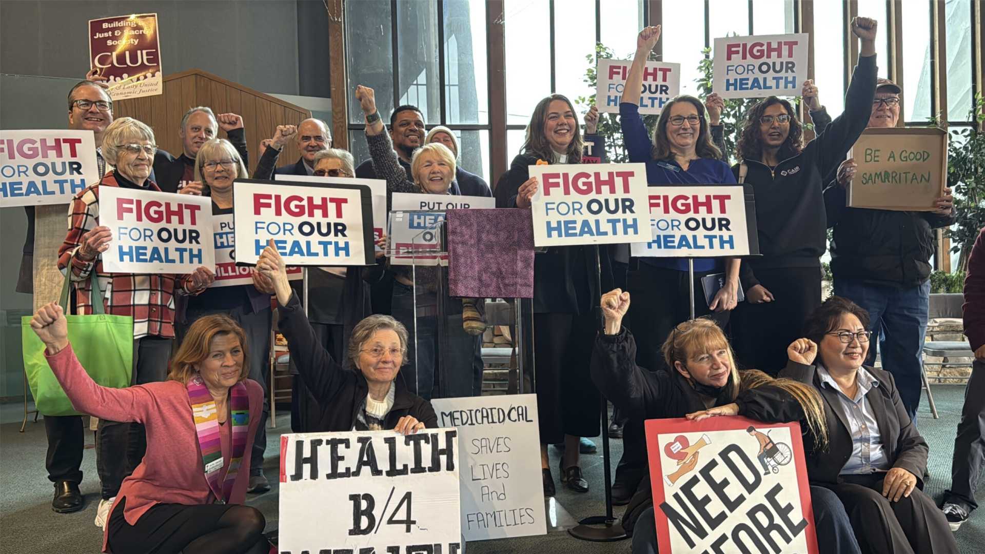 Protest Orange County Healthcare Cuts