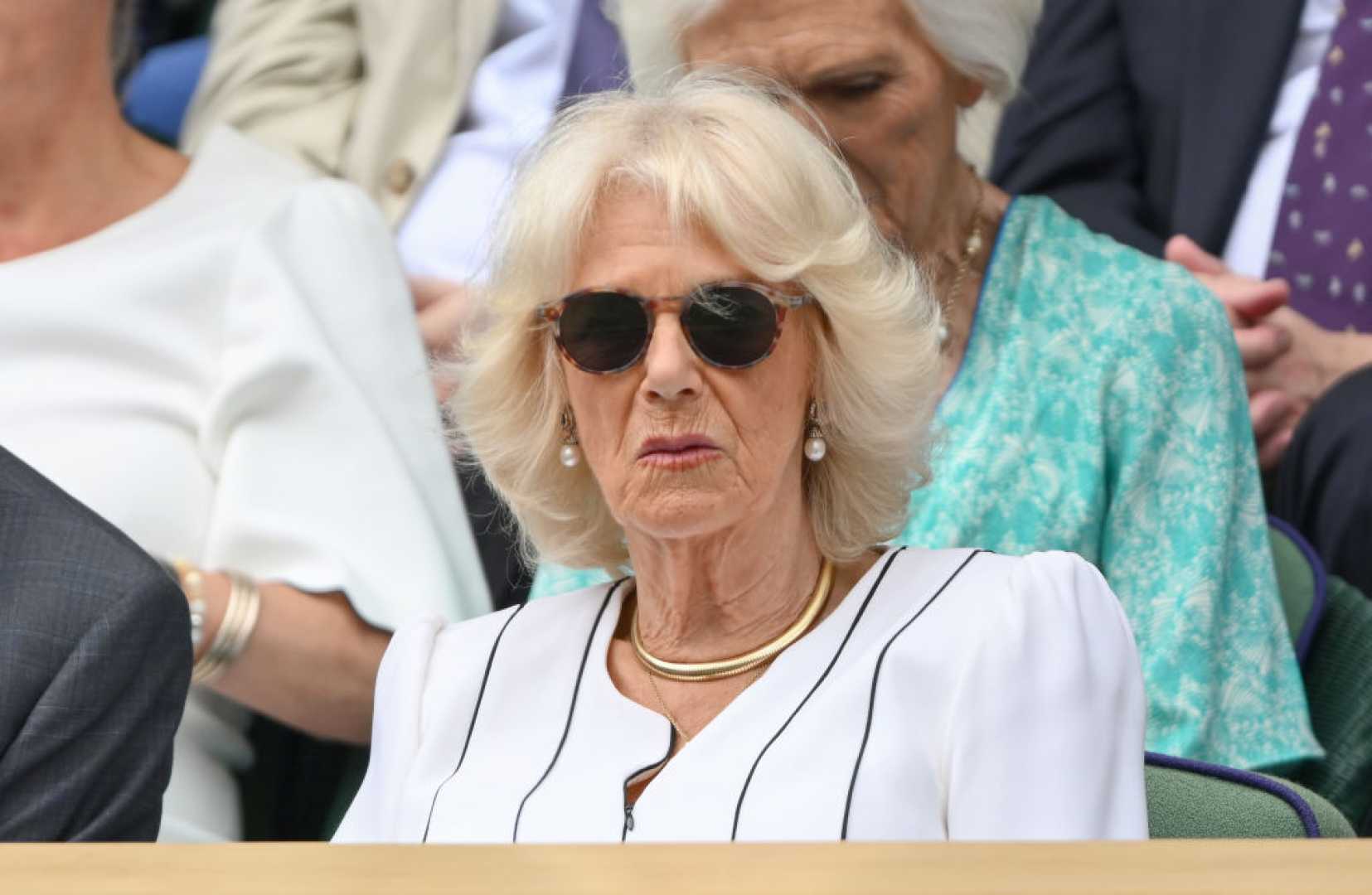 Queen Camilla Wimbledon 2023