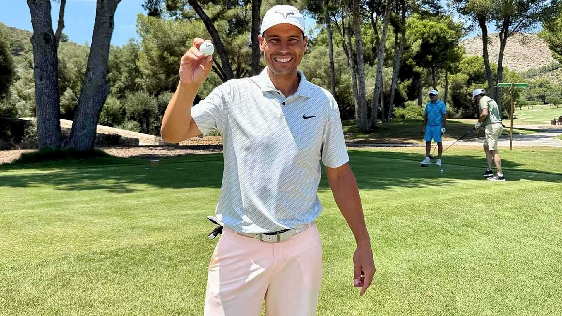 Rafael Nadal Golf Hole In One