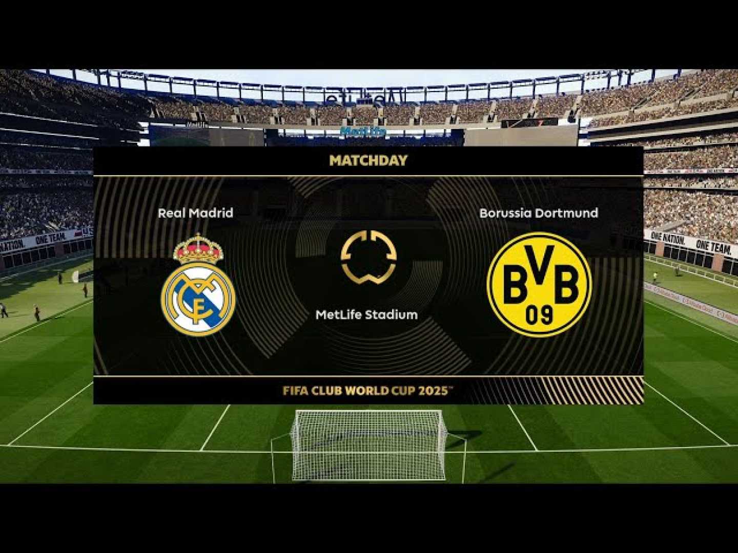 Real Madrid Borussia Dortmund Metlife Stadium