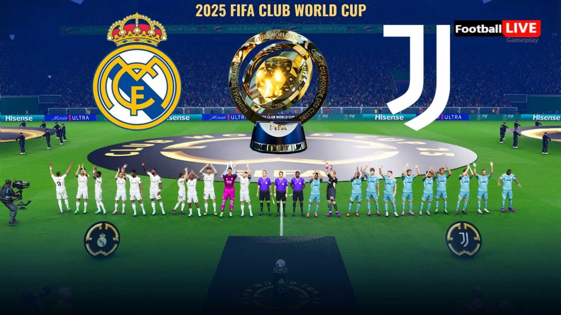 Real Madrid Juventus Club World Cup 2025