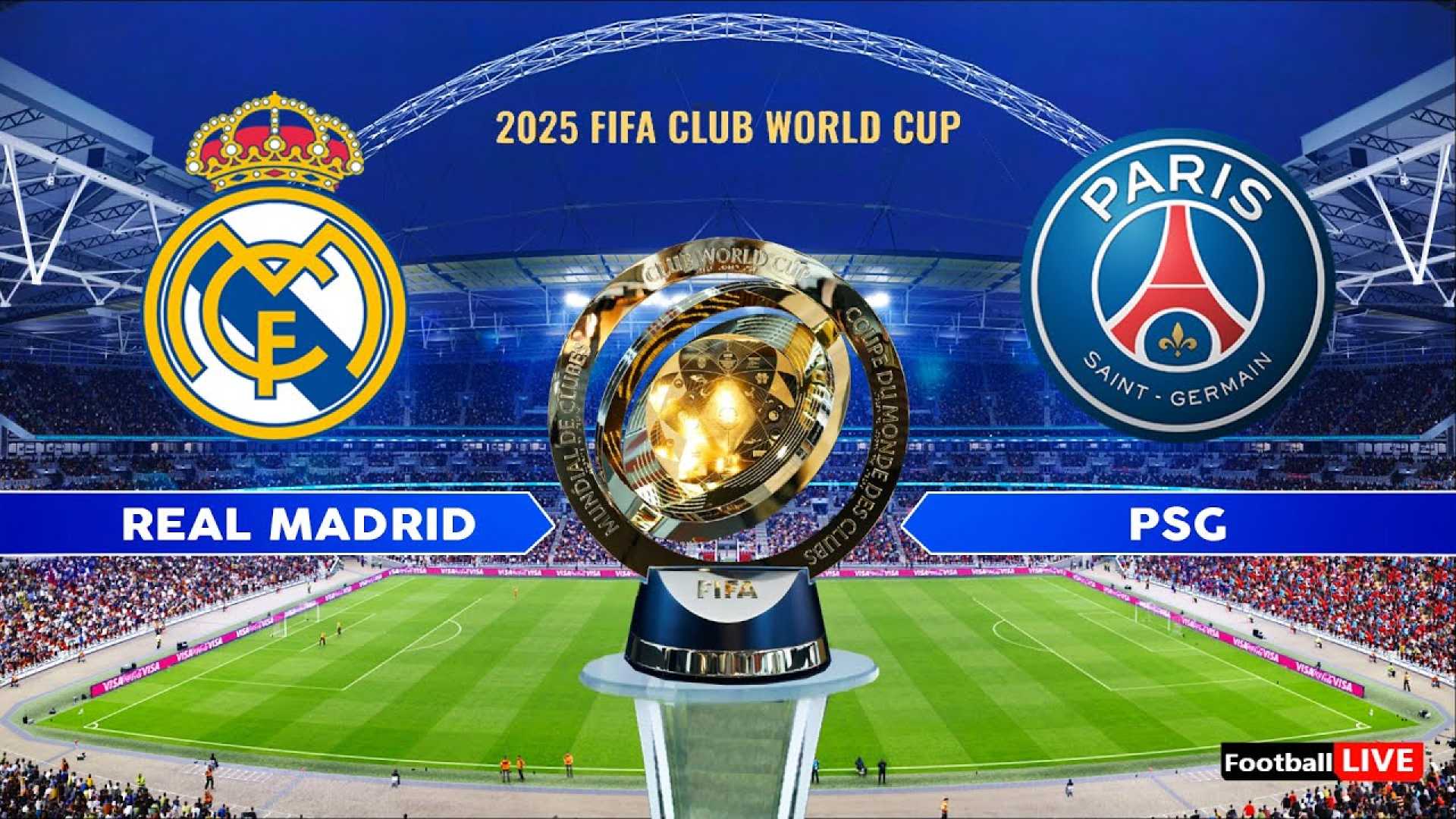 Real Madrid Vs Psg World Club Semi Final