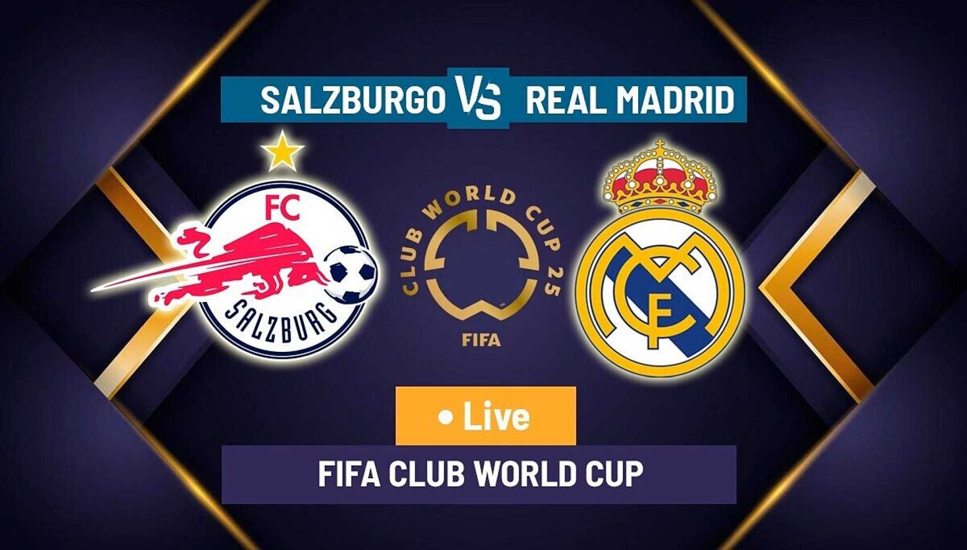 Real Madrid Vs Salzburg World Club Cup