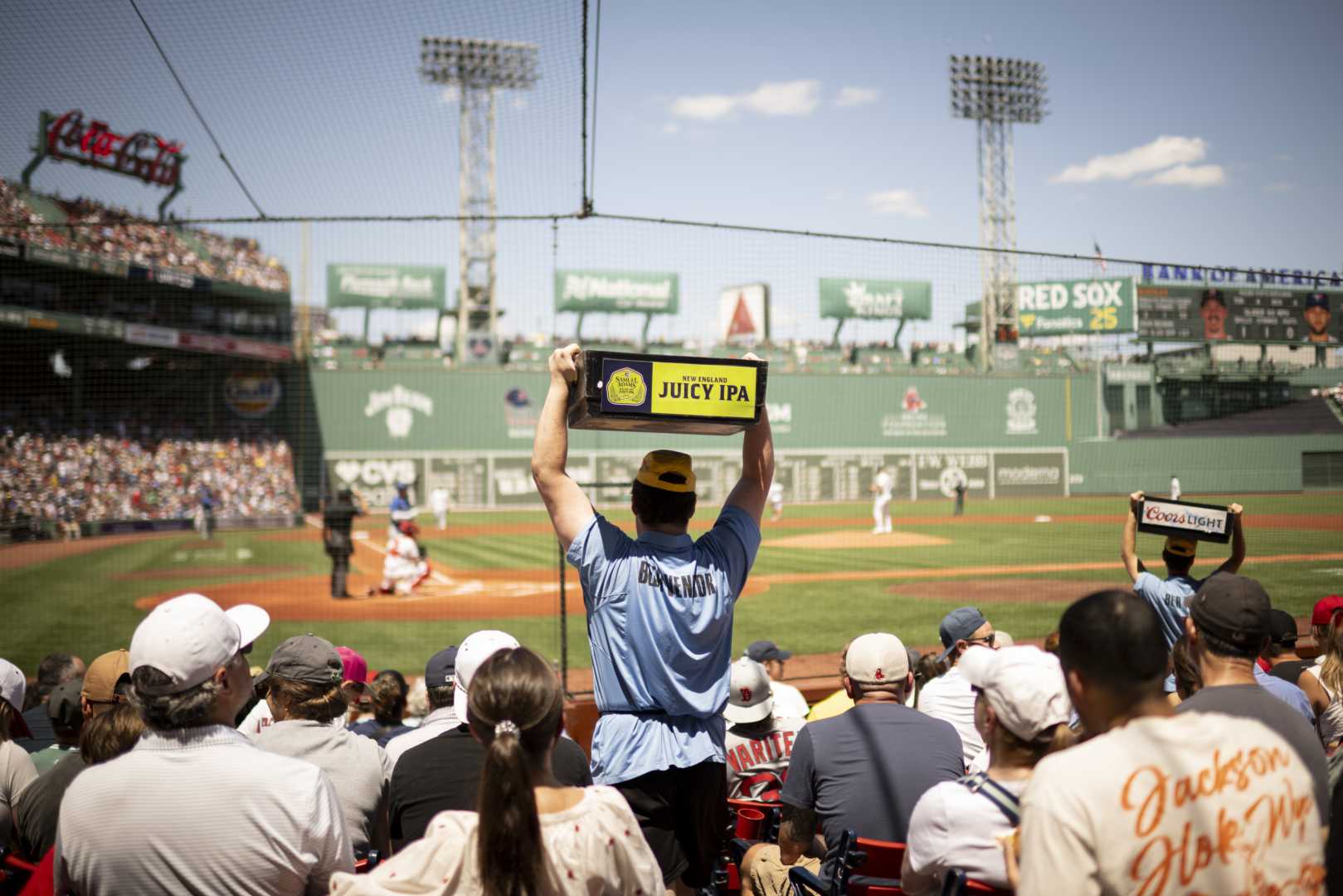 Red Sox Dodgers Game Fenway Park