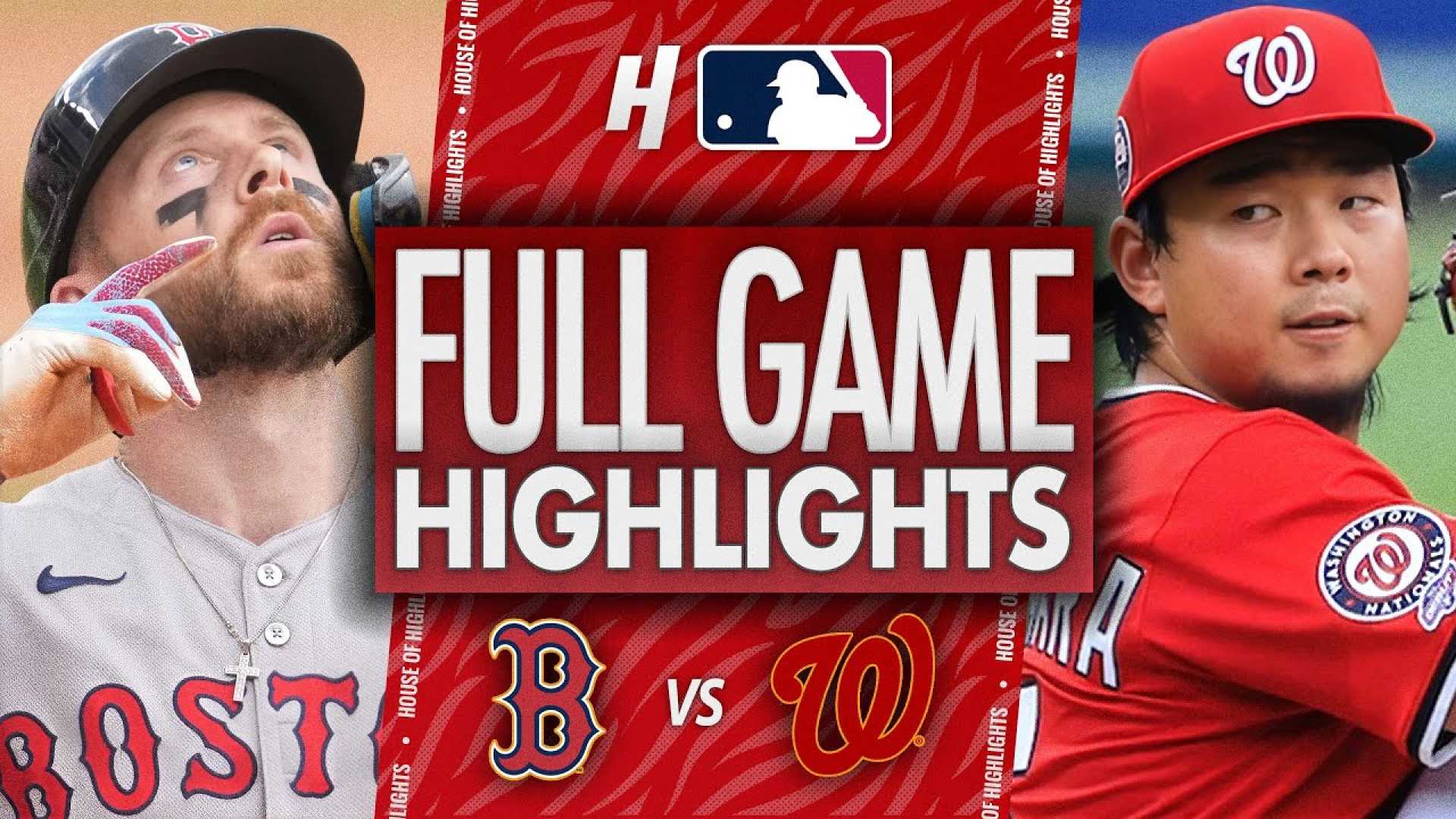 Red Sox Vs Nationals Baseball