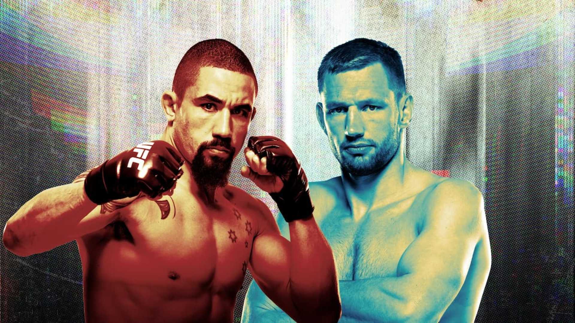 Reinier De Ridder Robert Whittaker Ufc Fight Night