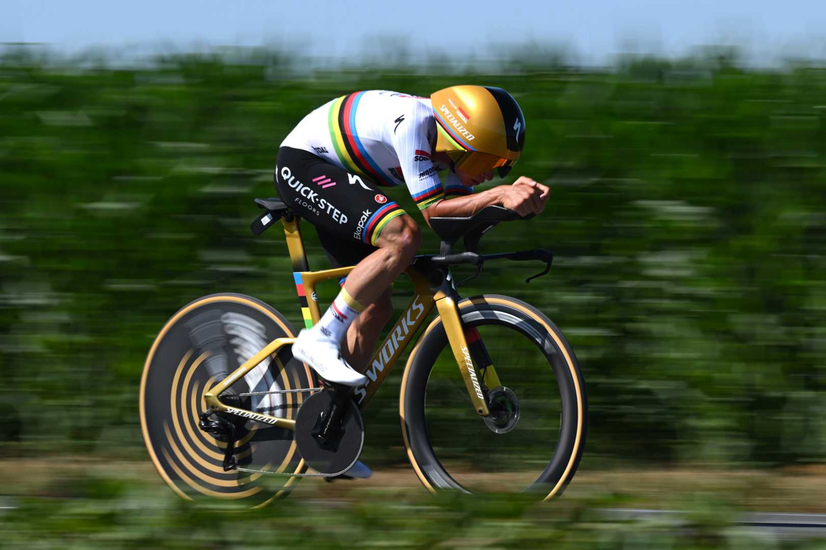 Remco Evenepoel Time Trial Tour De France