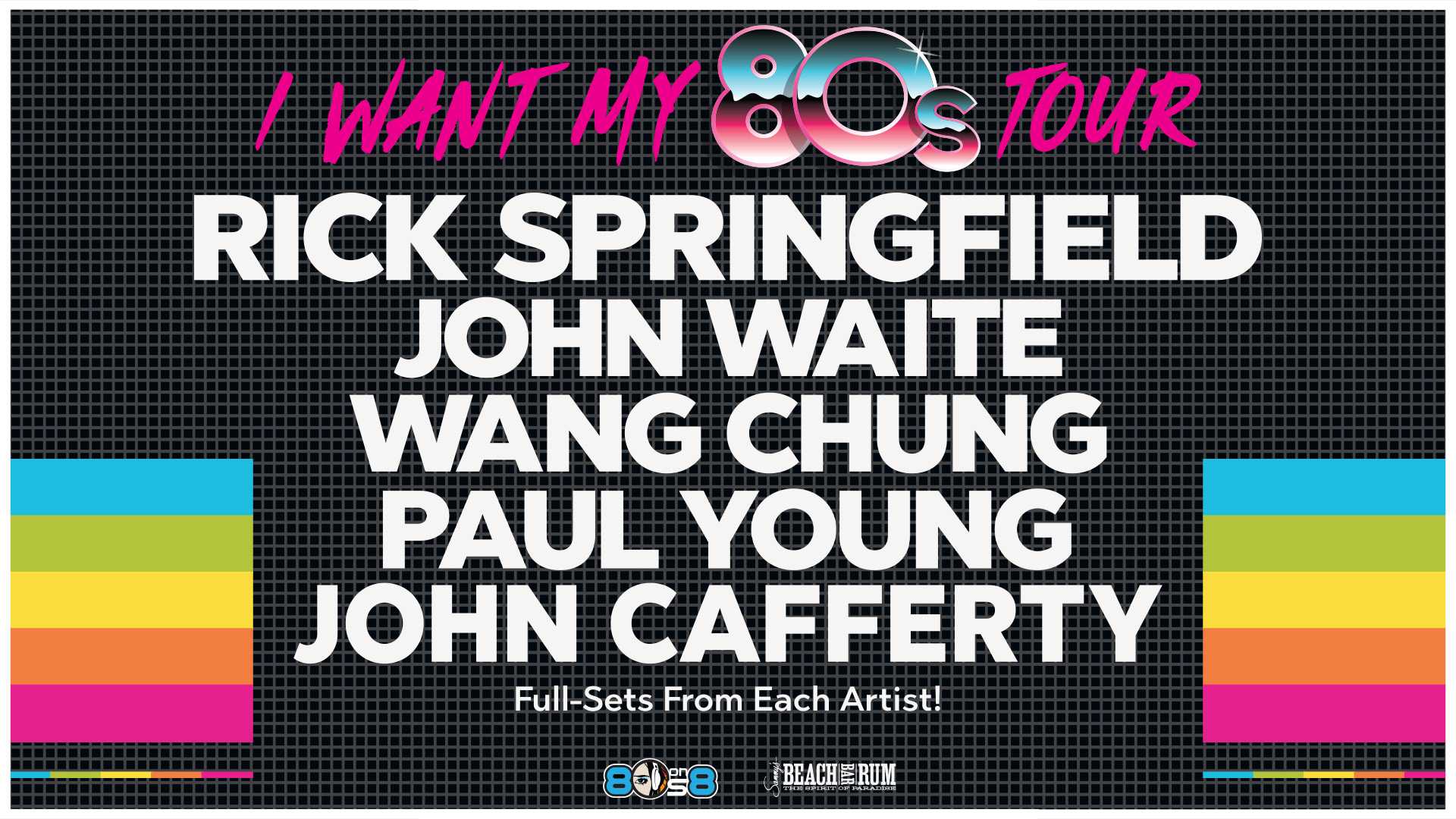 Rick Springfield I Want My 80s Concert