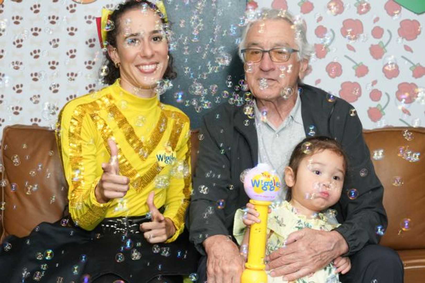 Robert De Niro Concert With Daughter
