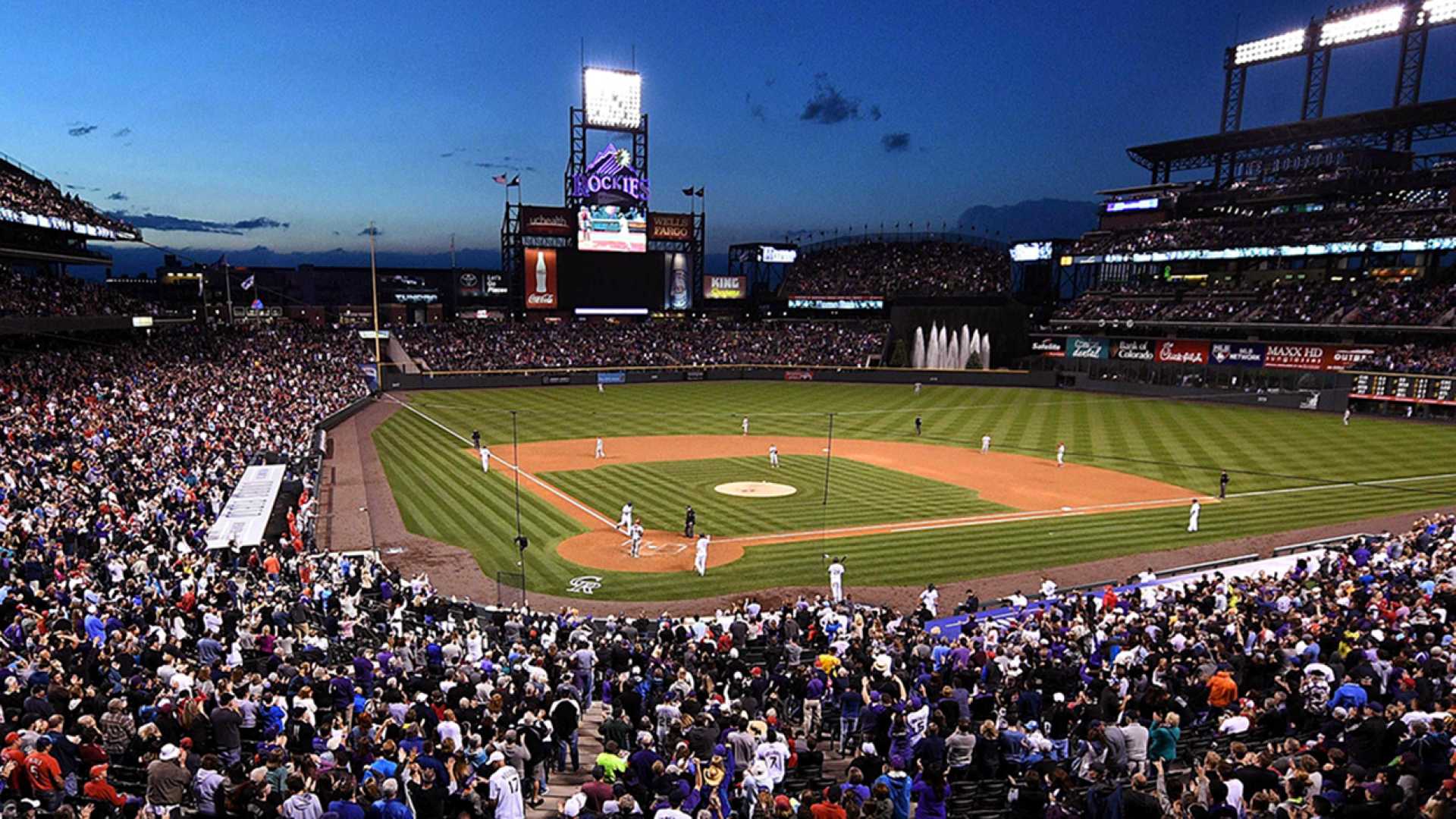 Rockies Astros Game Coors Field