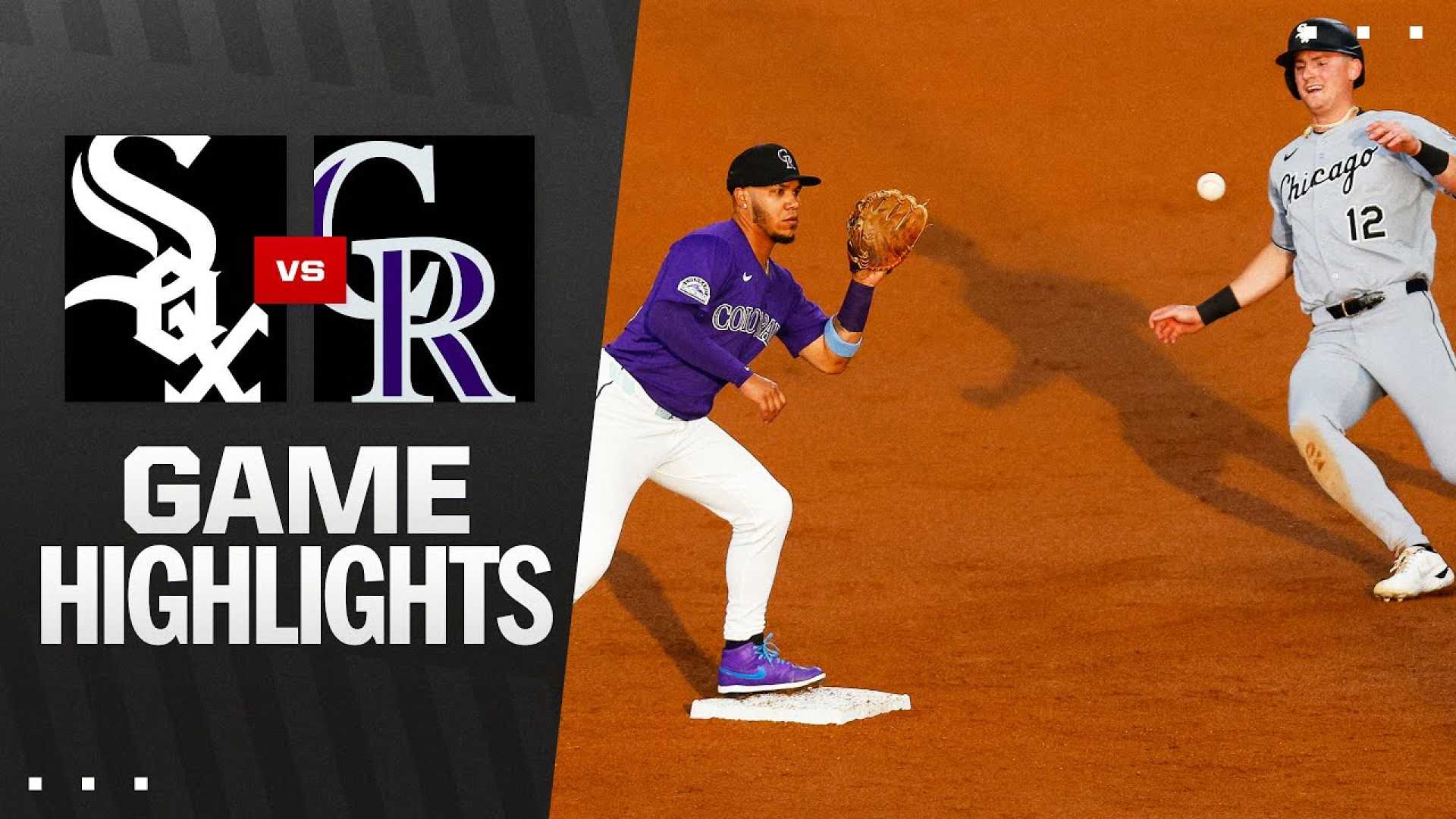 Rockies White Sox Baseball Game