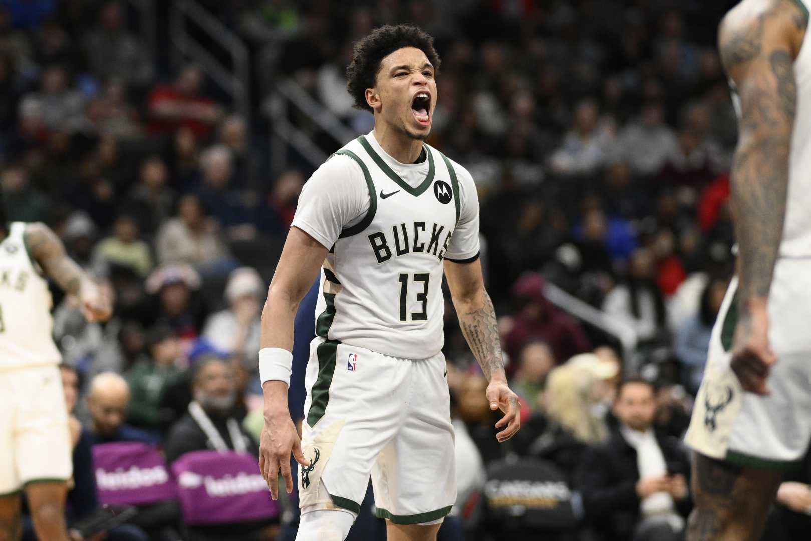 Ryan Rollins Basketball Milwaukee Bucks