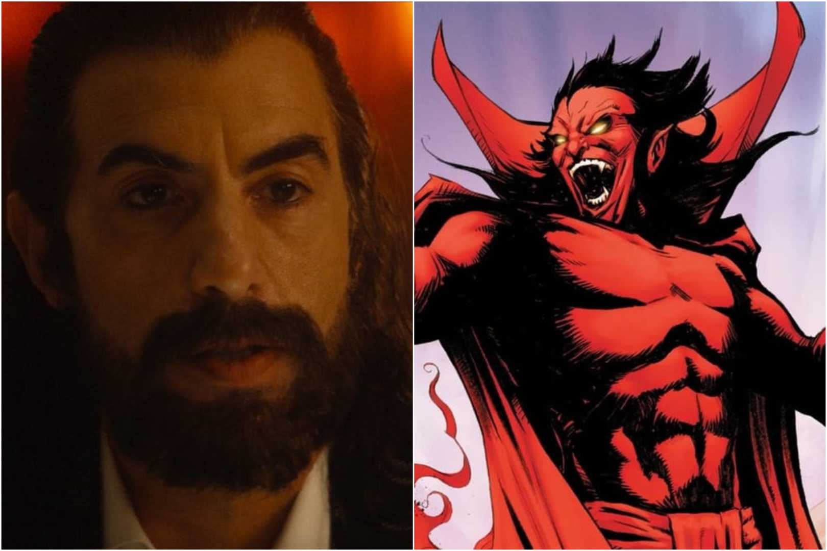 Sacha Baron Cohen Mephisto Marvel