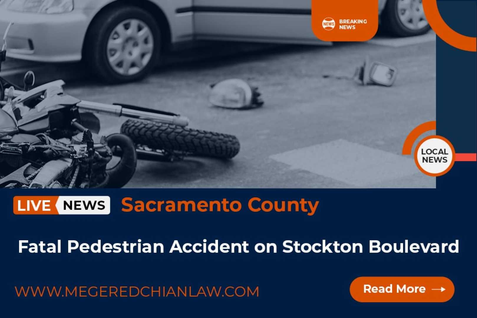 Sacramento Pedestrian Accident Stockton Boulevard