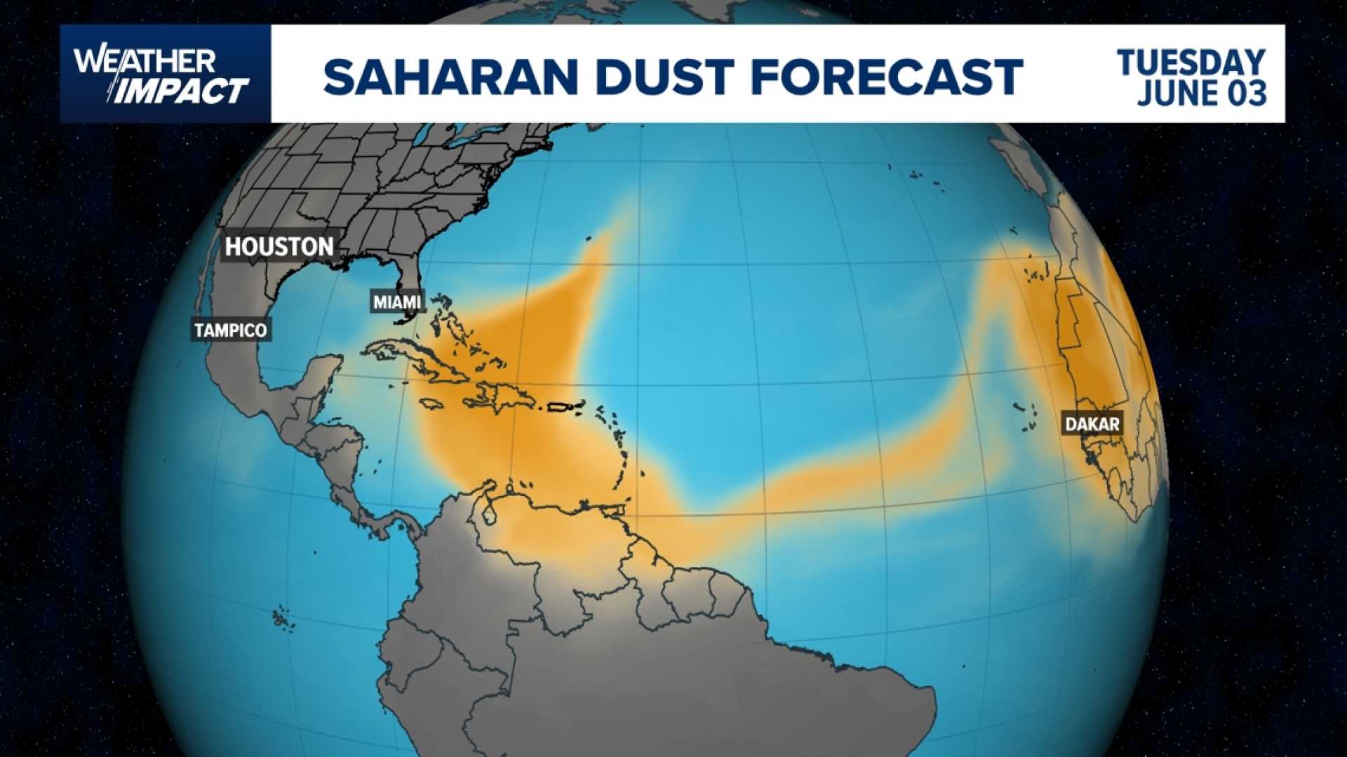 Saharan Dust Houston Weather