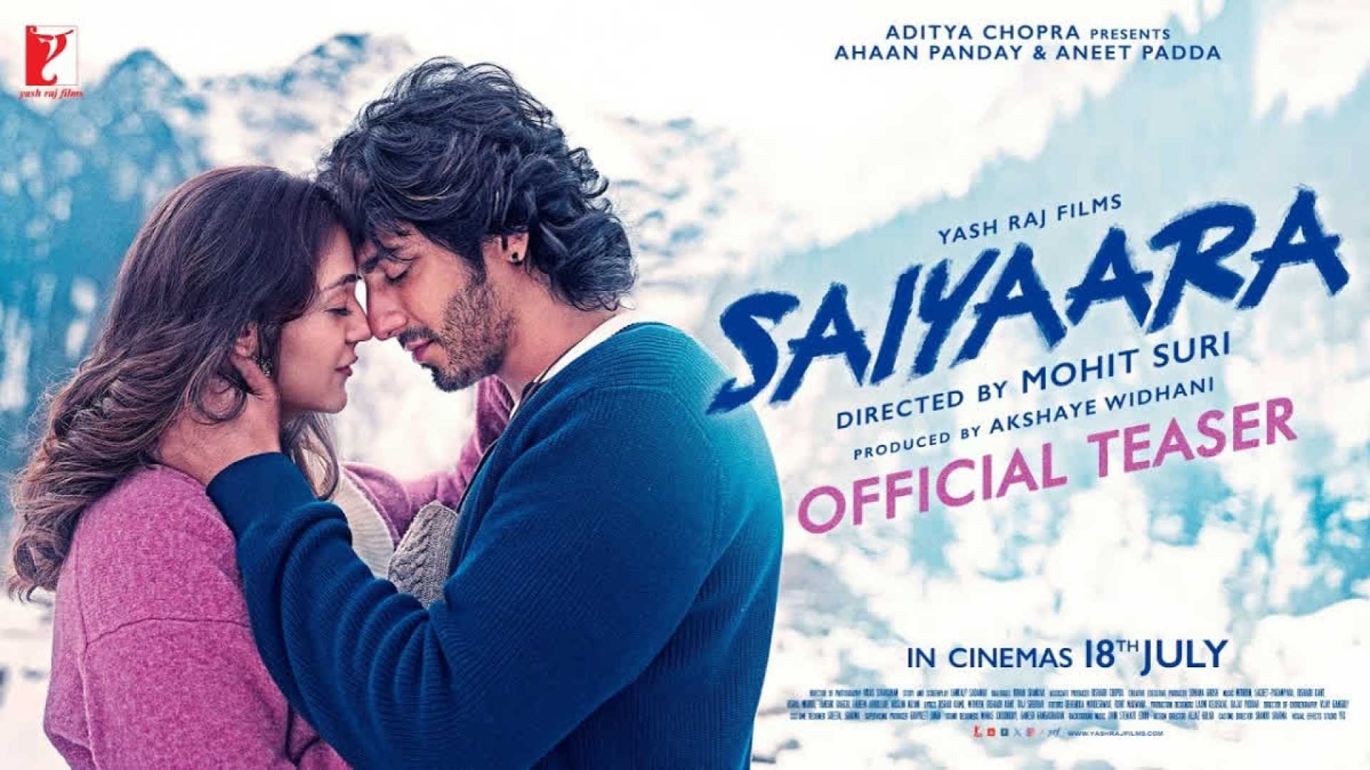 Saiyaara Movie Poster