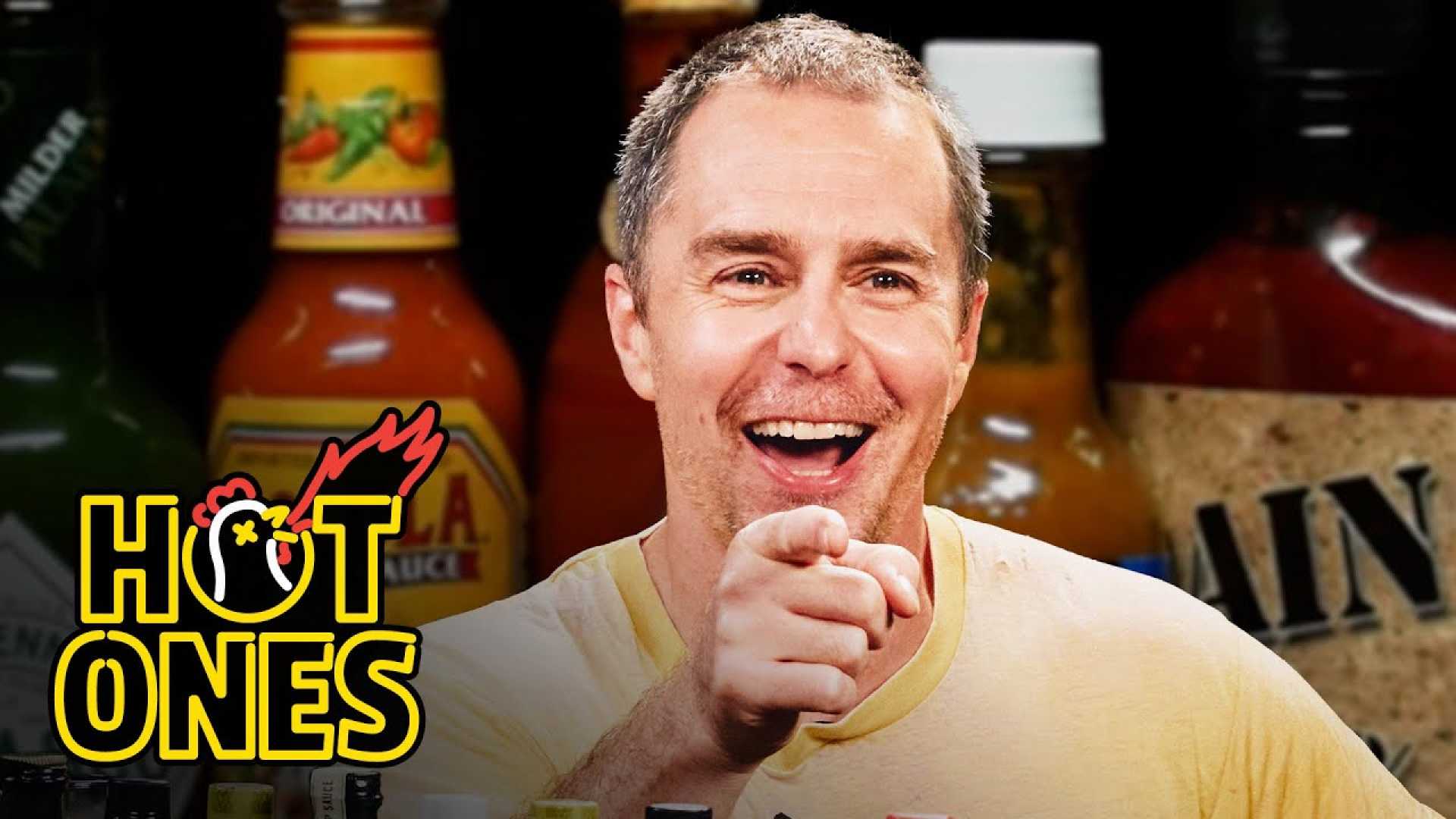 Sam Rockwell Hot Ones Interview