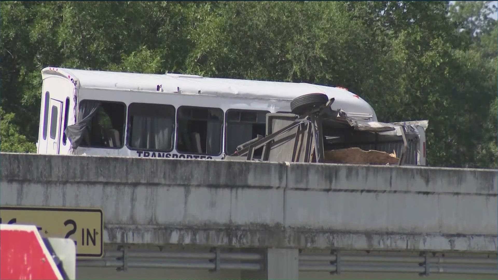 San Antonio Bus Crash Stolen Car