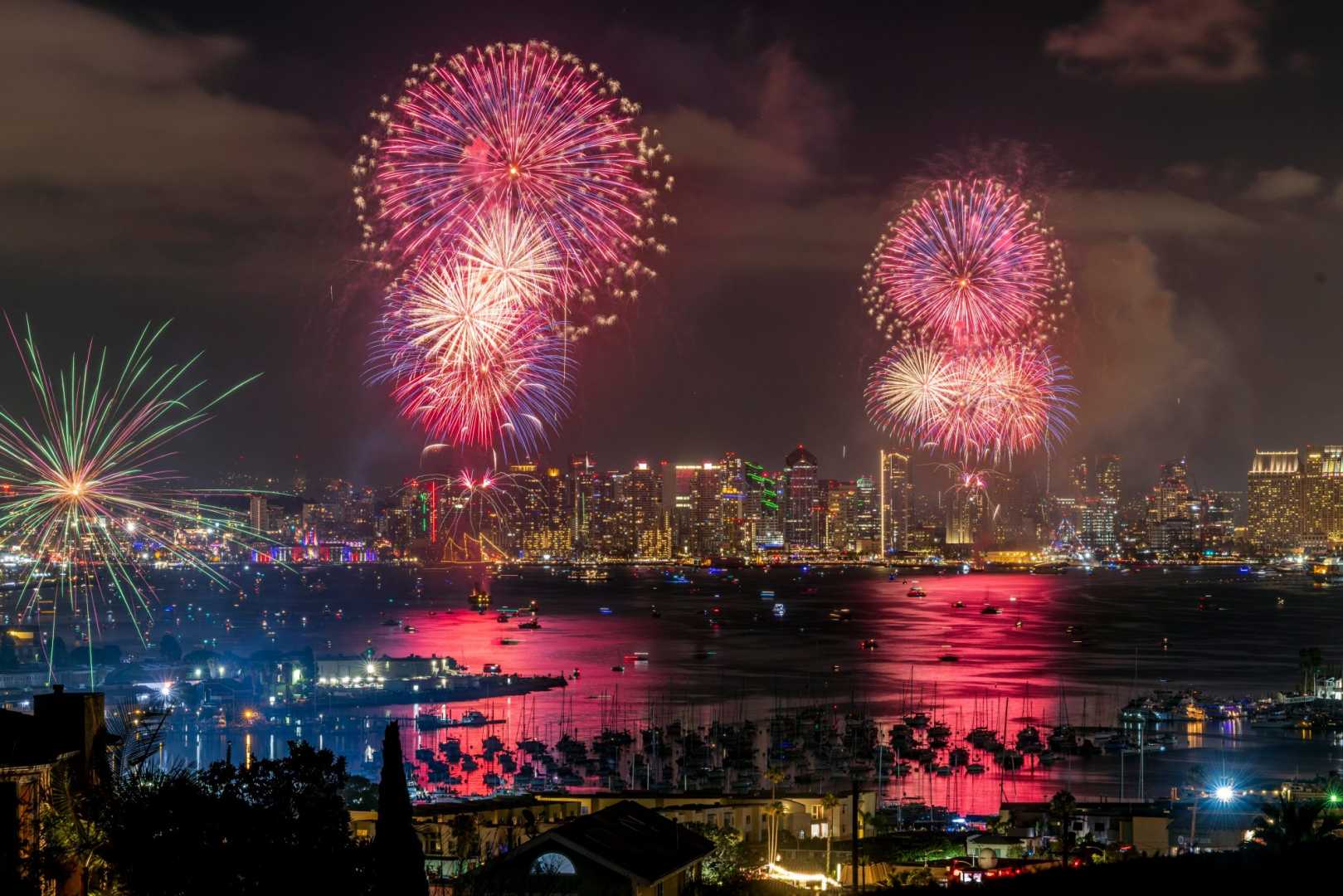San Diego Fireworks Fourth Of July