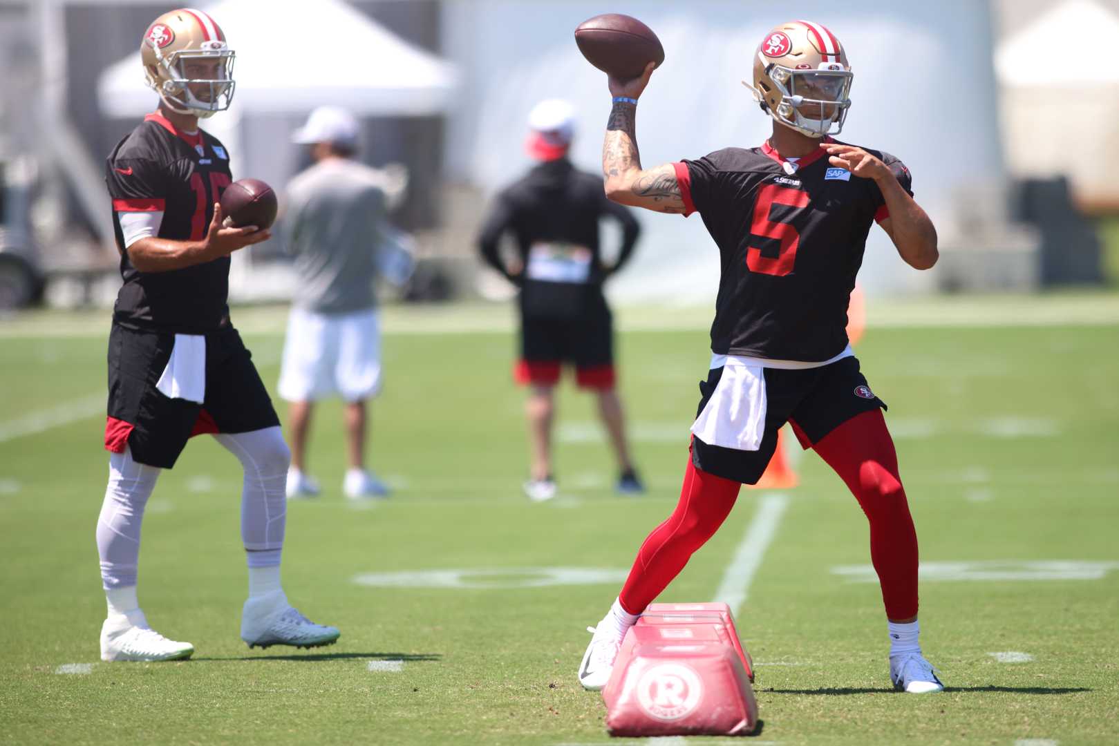 San Francisco 49ers Wide Receivers Workout