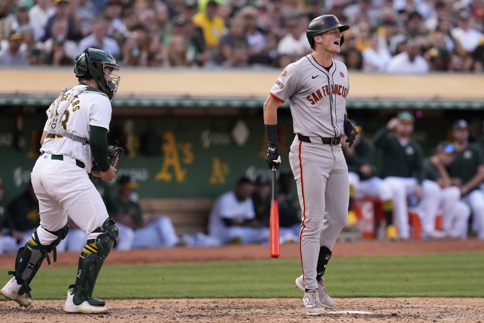San Francisco Giants Oakland Athletics Baseball Game