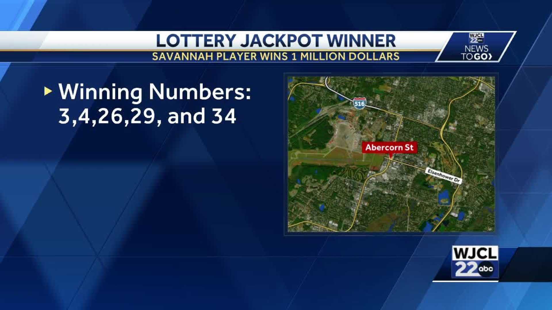 Savannah Fantasy 5 Lottery Winner