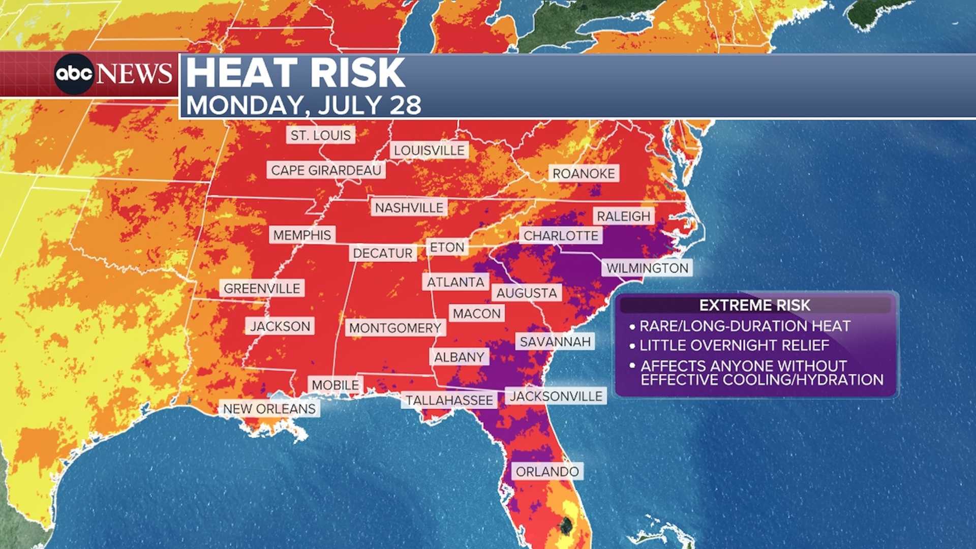 Savannah Georgia Heat Wave July 2025