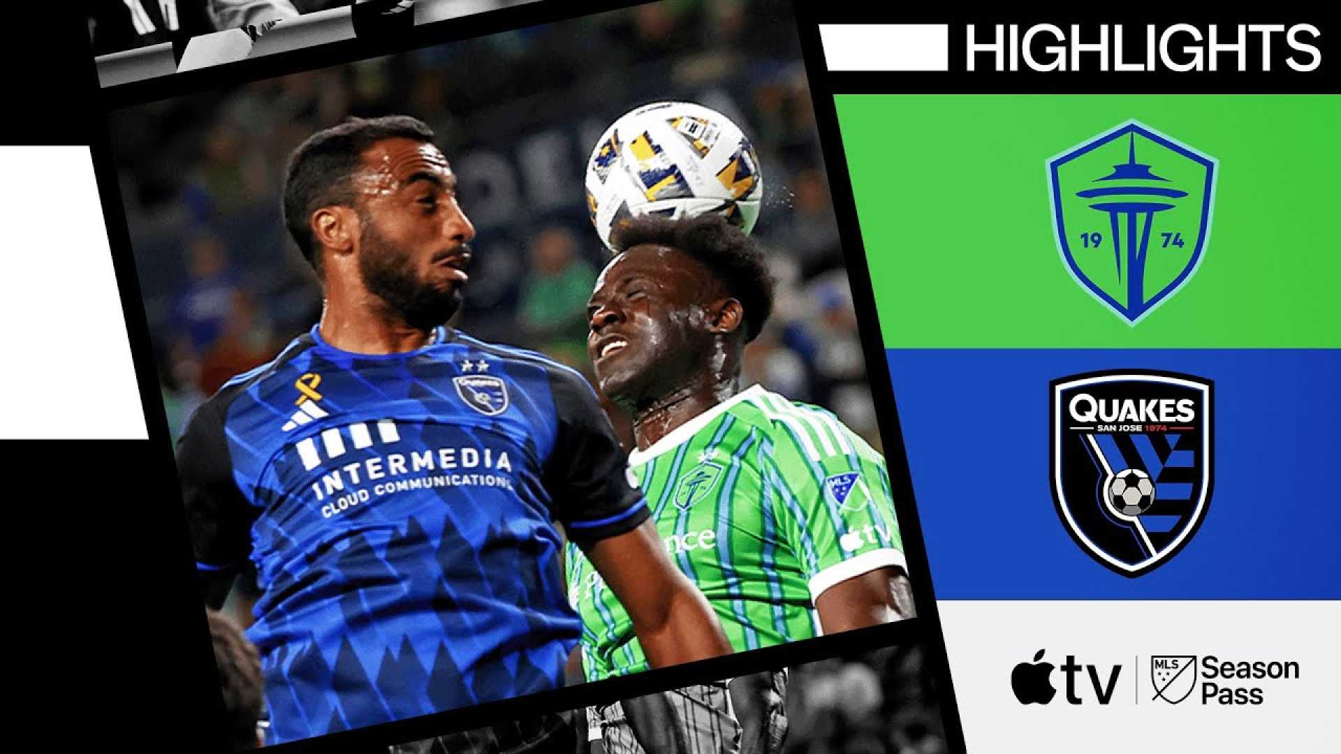 Seattle Sounders Vs San Jose Earthquakes