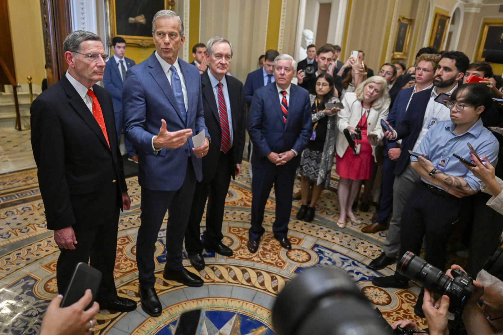 Senate Democrats Republicans Trump Bill Controversy