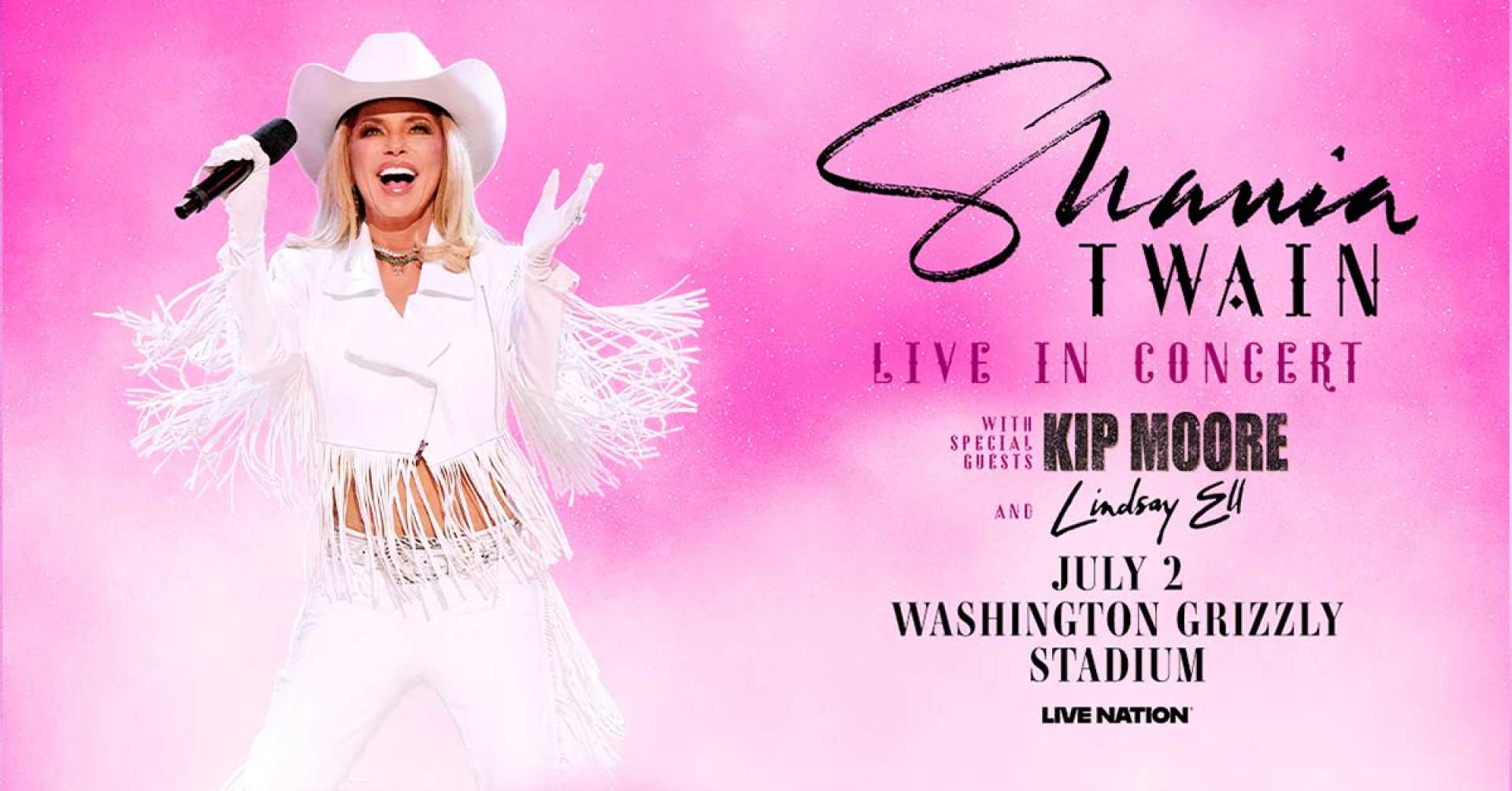 Shania Twain Concert Missoula July 2025