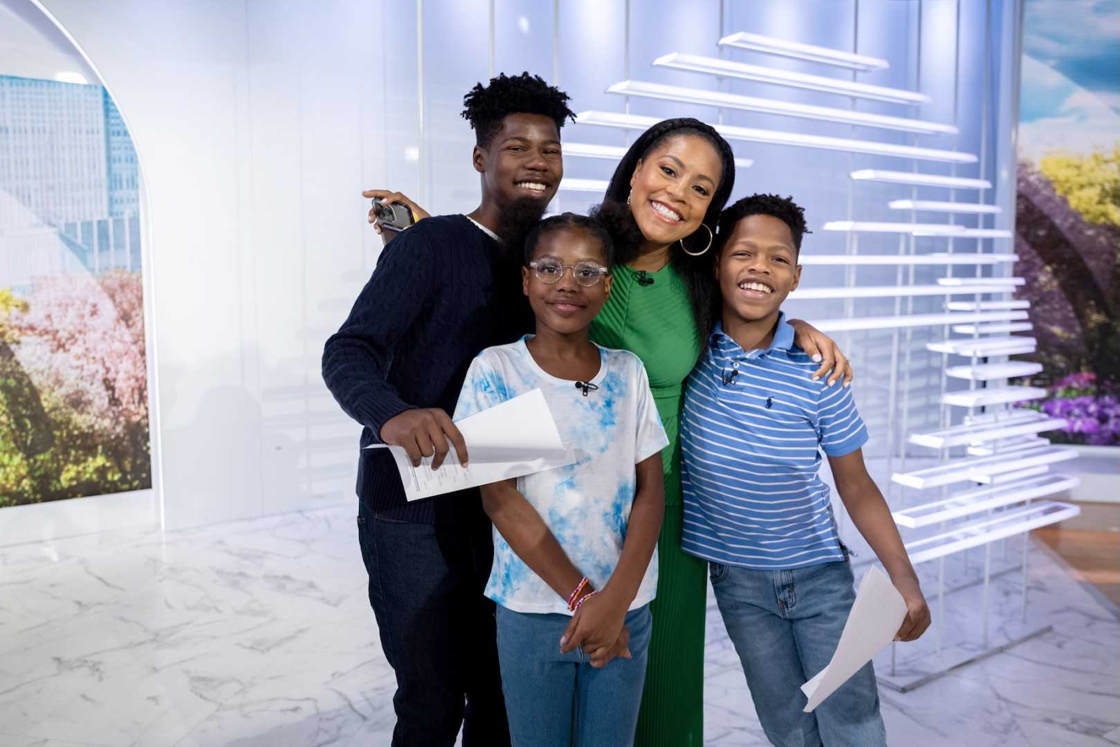 Sheinelle Jones Husband Family Support