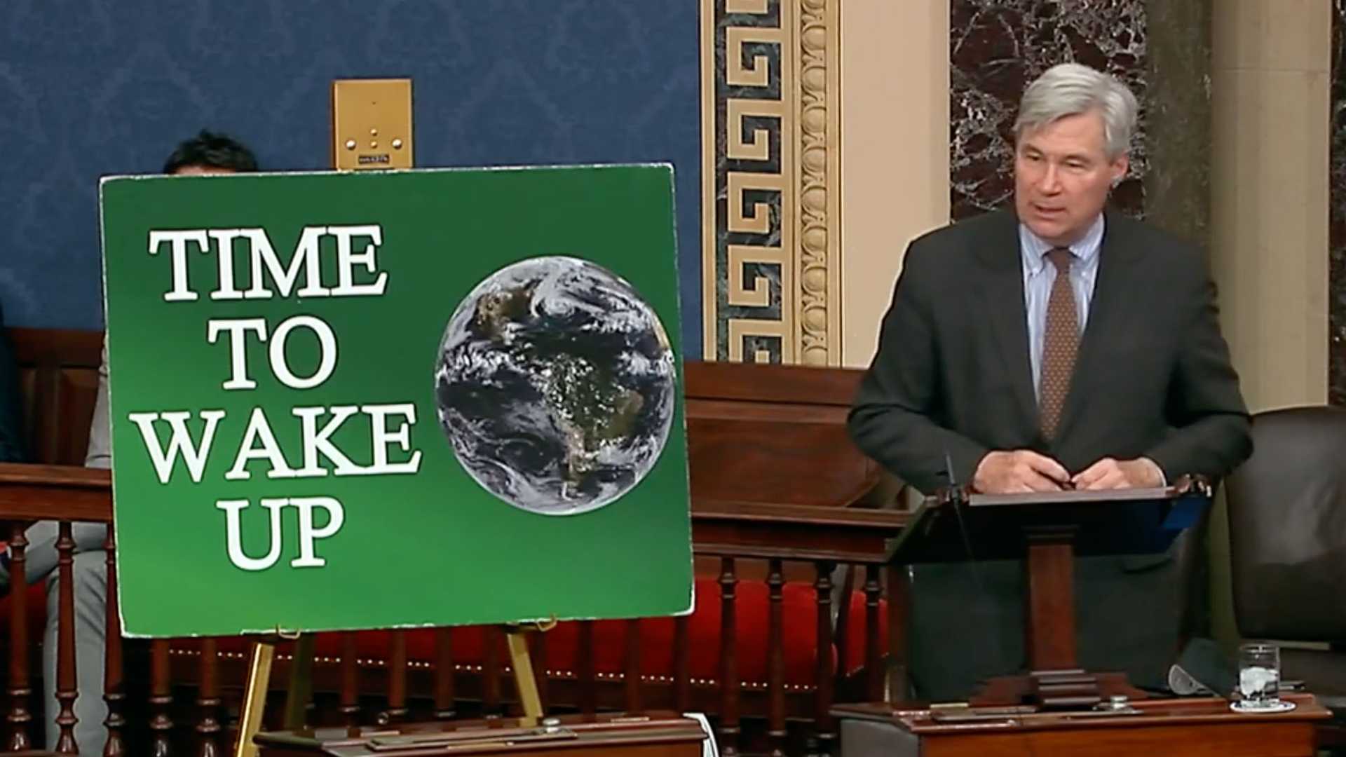 Sheldon Whitehouse Climate Speech