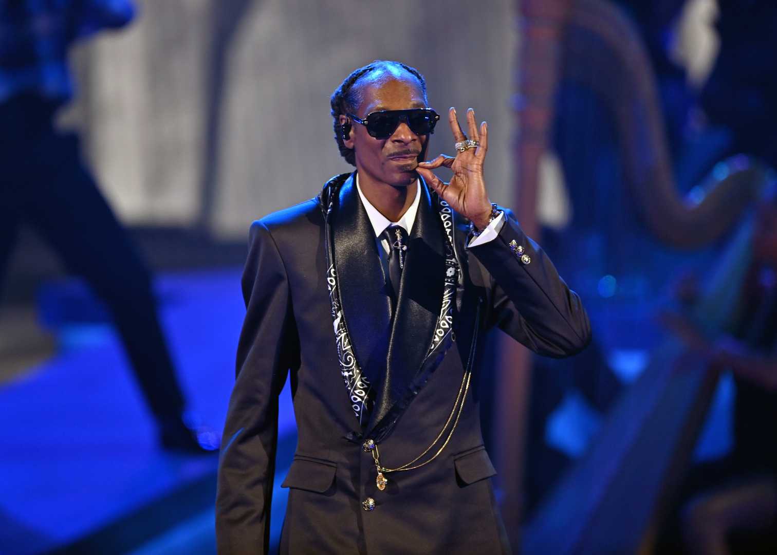 Snoop Dogg At Zac Brown Band Concert