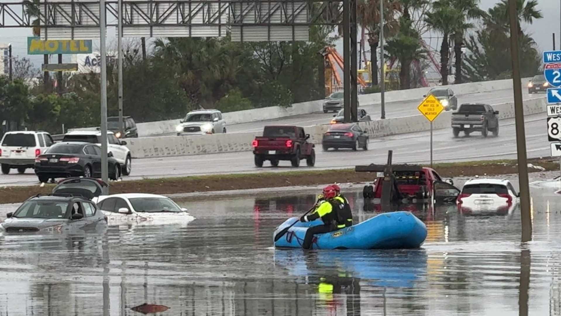 South Central Texas Flash Flood Emergency Rain