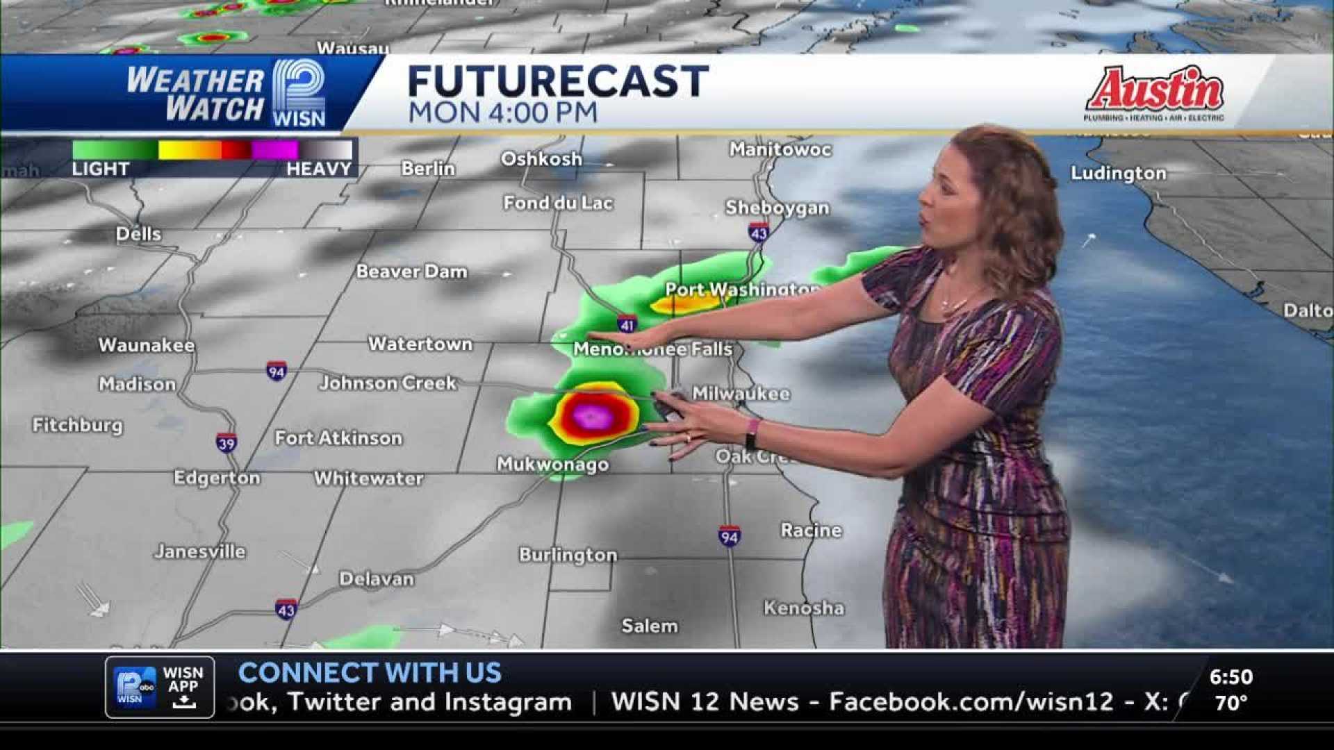 Southeast Wisconsin Weather Forecast Pop Up Storms